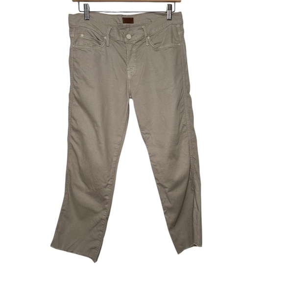 MOTHER The Rascal Fray Cropped Pants 28 - Picture 1 of 9